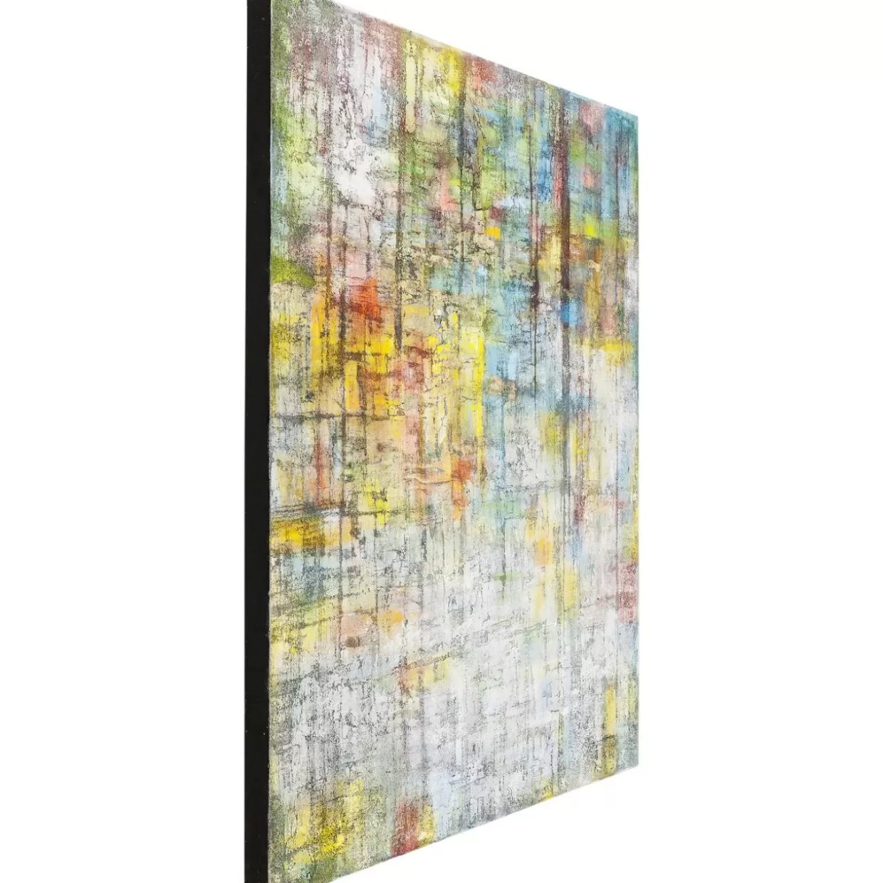KARE Design Quadro Moderno | Pittura Acrilica Astratta con Effetti Cromatici - Formato Grande 150x150 cm