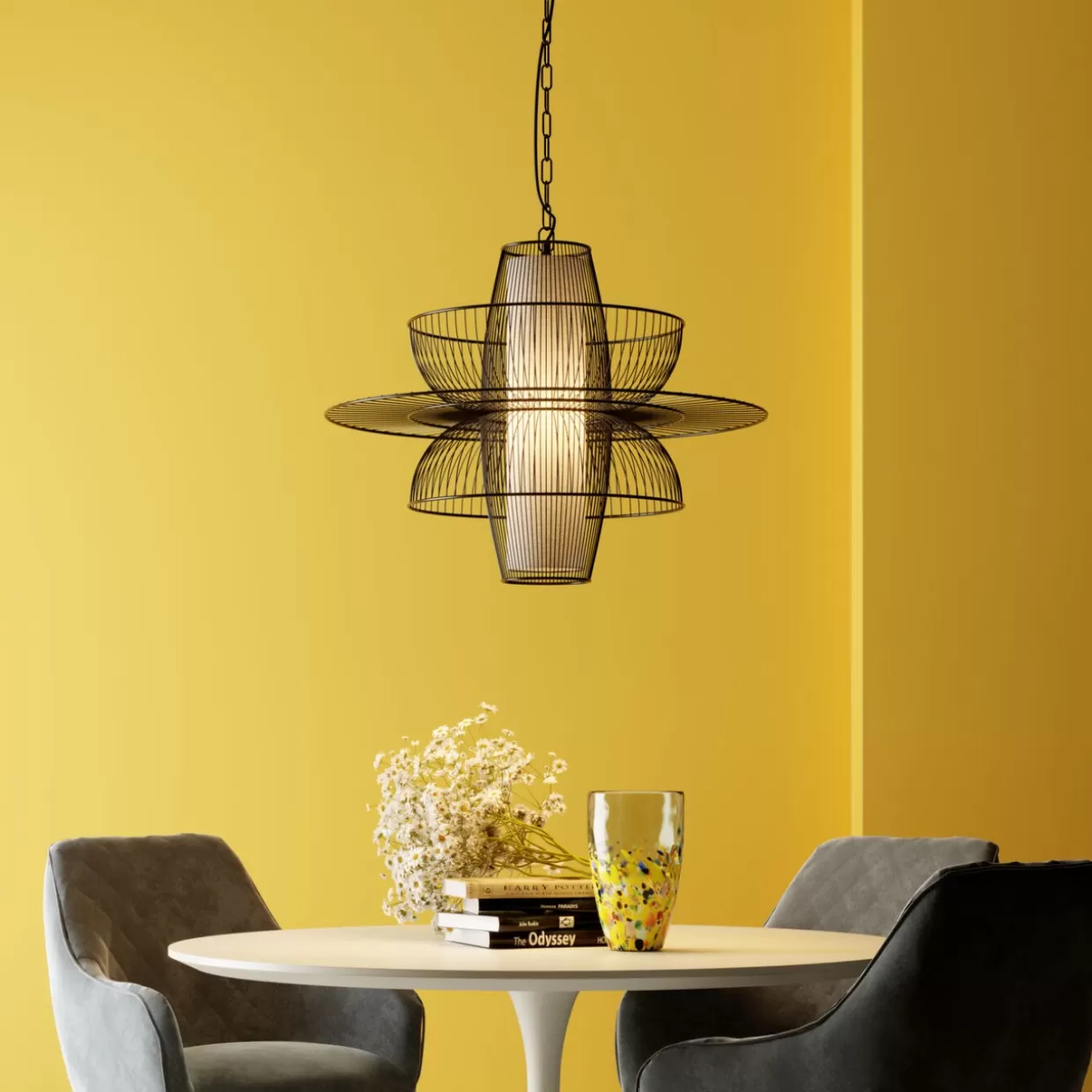 KARE by Design - Poltrona Accogliente Kayla con Braccioli in Grigio Antracite