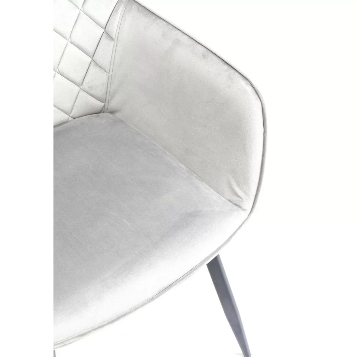 KARE by Design - Poltrona Accogliente Kayla con Braccioli in Grigio Antracite