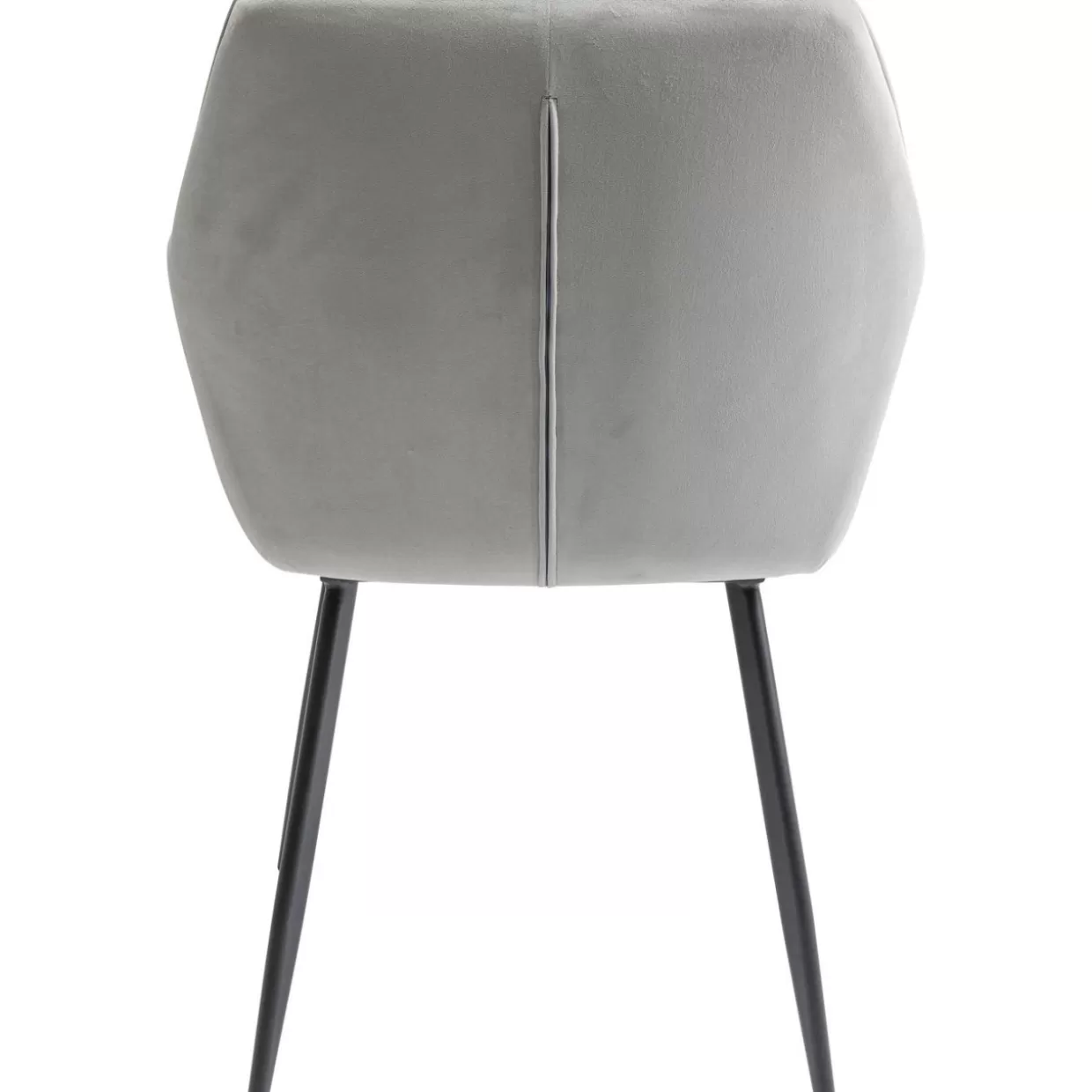 KARE by Design - Poltrona Accogliente Kayla con Braccioli in Grigio Antracite