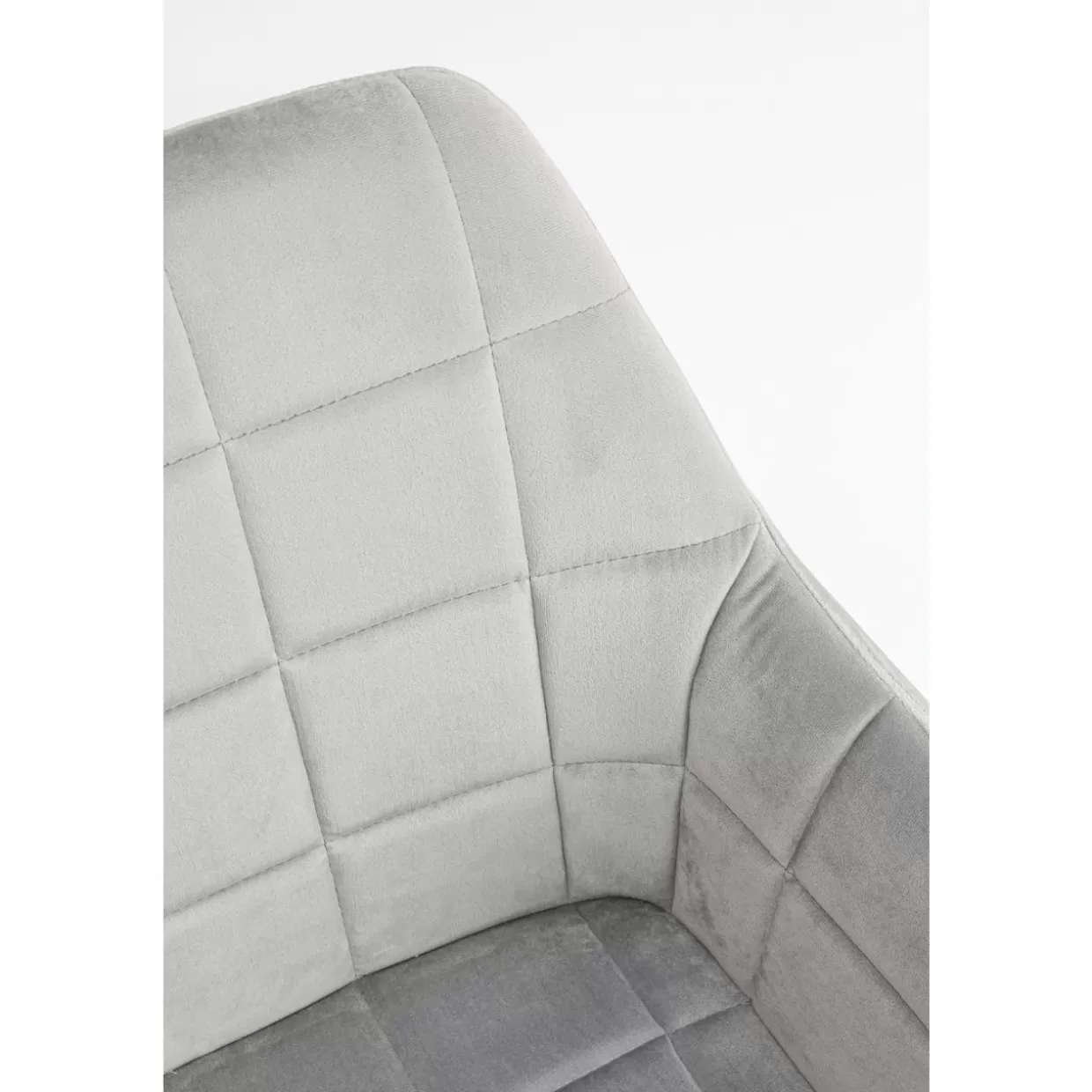 Sedia con braccioli Kim Grigio - Design contemporaneo KARE