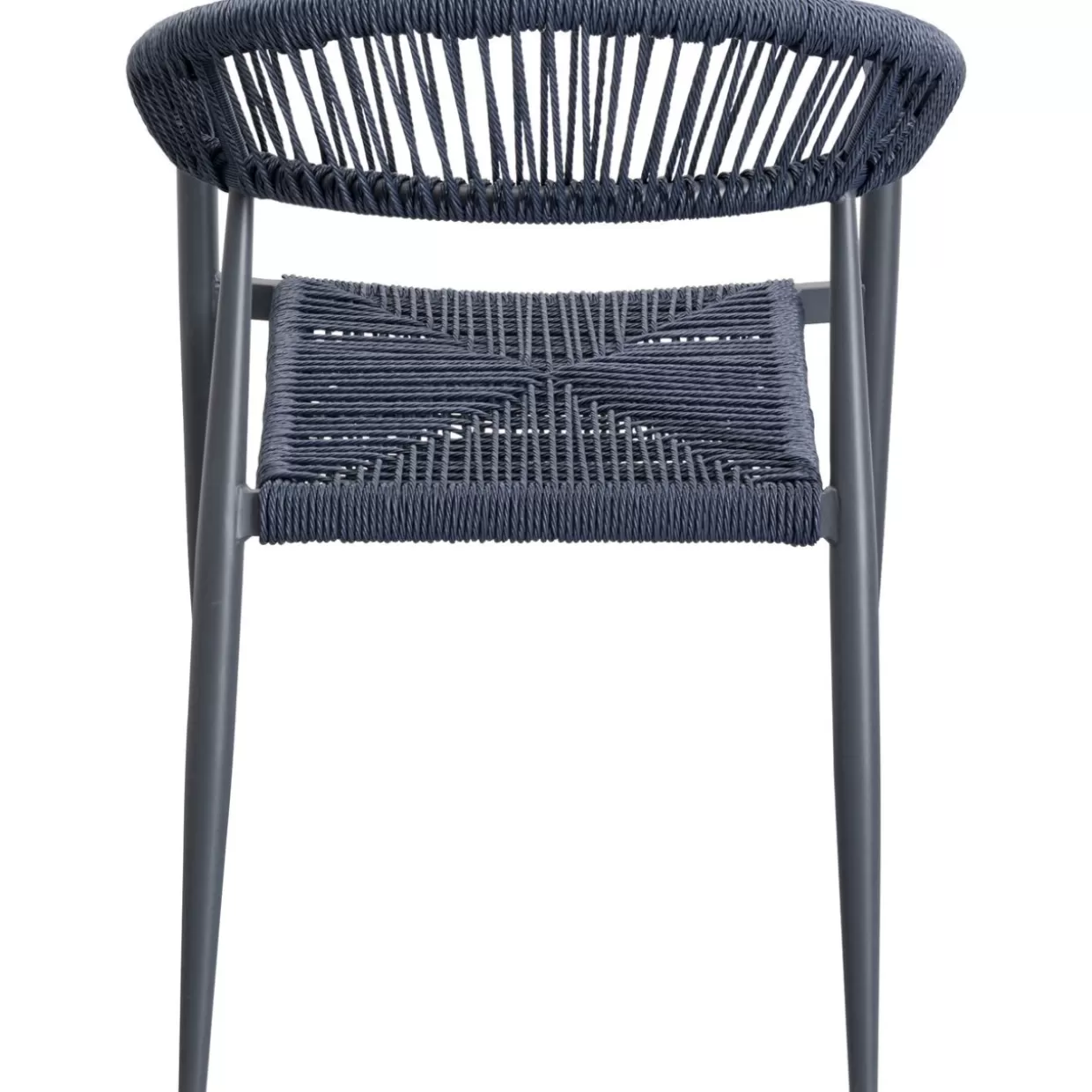 KARE Design - Poltrona con Braccioli Palma per Esterni, Verde Petrolio Accattivante