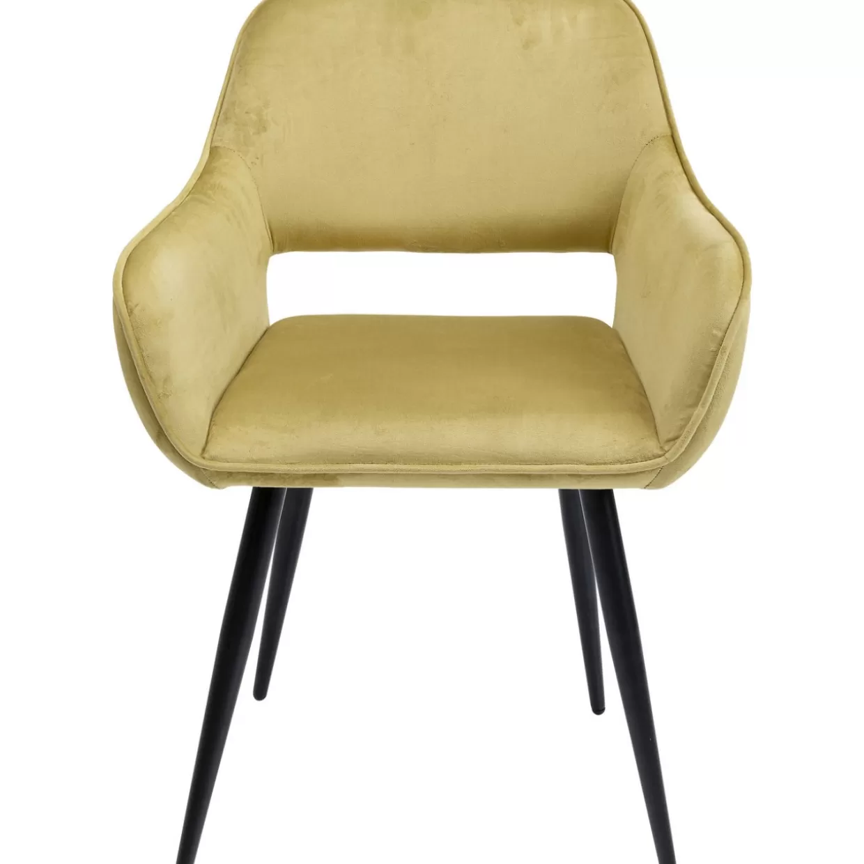 KARE Design - Poltrona Elegante San Francisco in Verde Chiaro con Braccioli, Arredo Contemporaneo