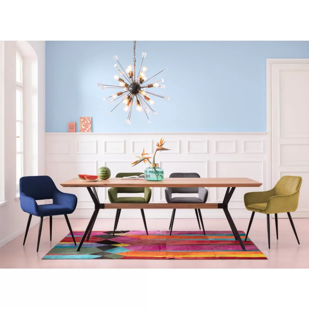 KARE Design - Poltrona Elegante San Francisco in Verde Chiaro con Braccioli, Arredo Contemporaneo