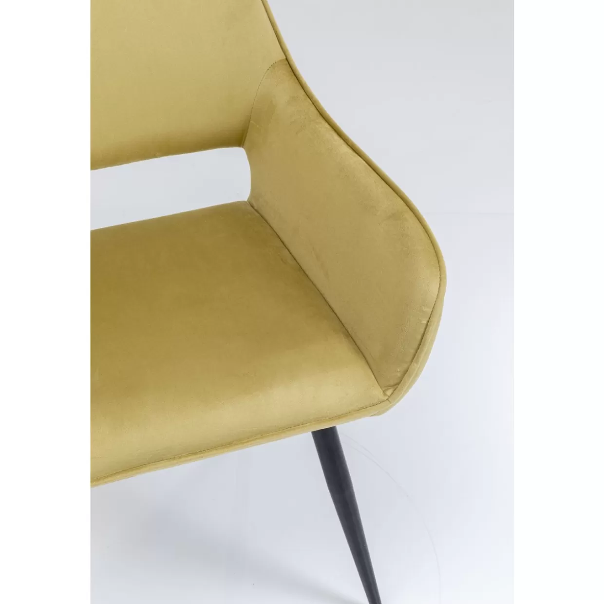 KARE Design - Poltrona Elegante San Francisco in Verde Chiaro con Braccioli, Arredo Contemporaneo