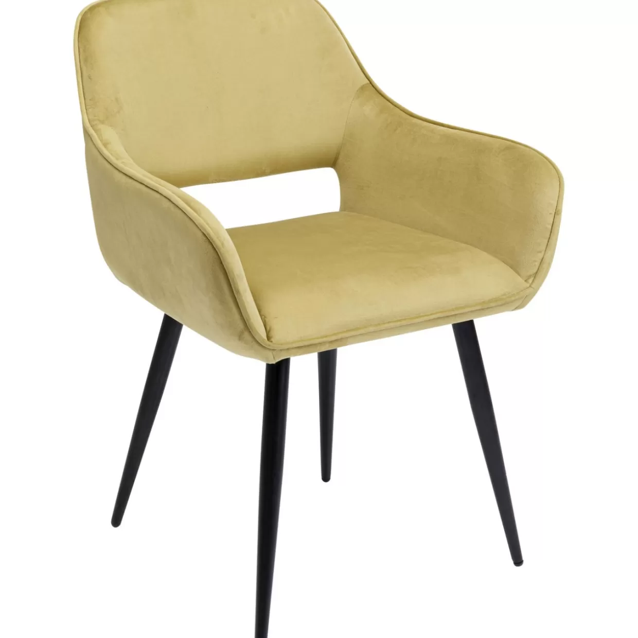 KARE Design - Poltrona Elegante San Francisco in Verde Chiaro con Braccioli, Arredo Contemporaneo