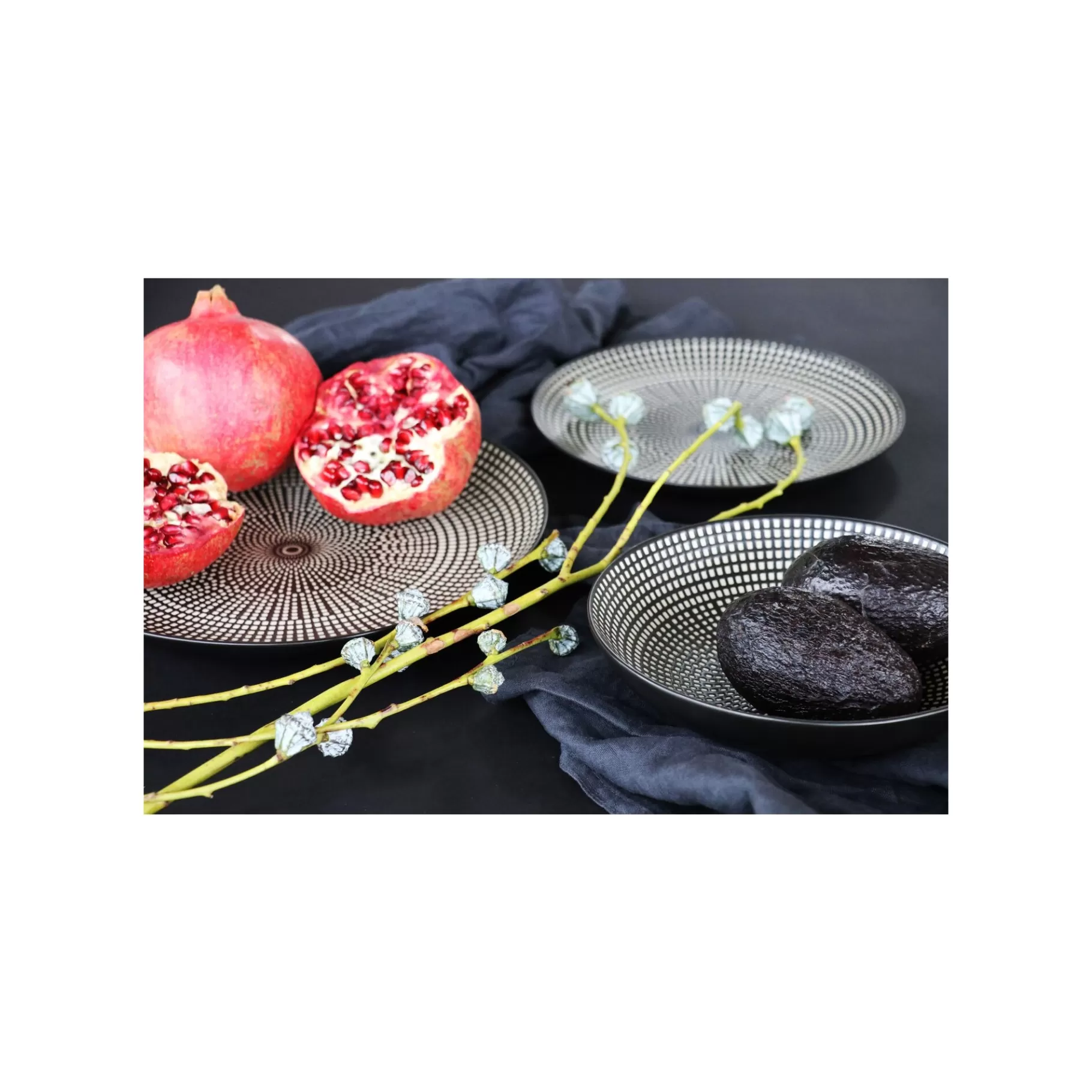 Best Assiettes Creuses Gwayi 20cm Set De 4   Vaisselle