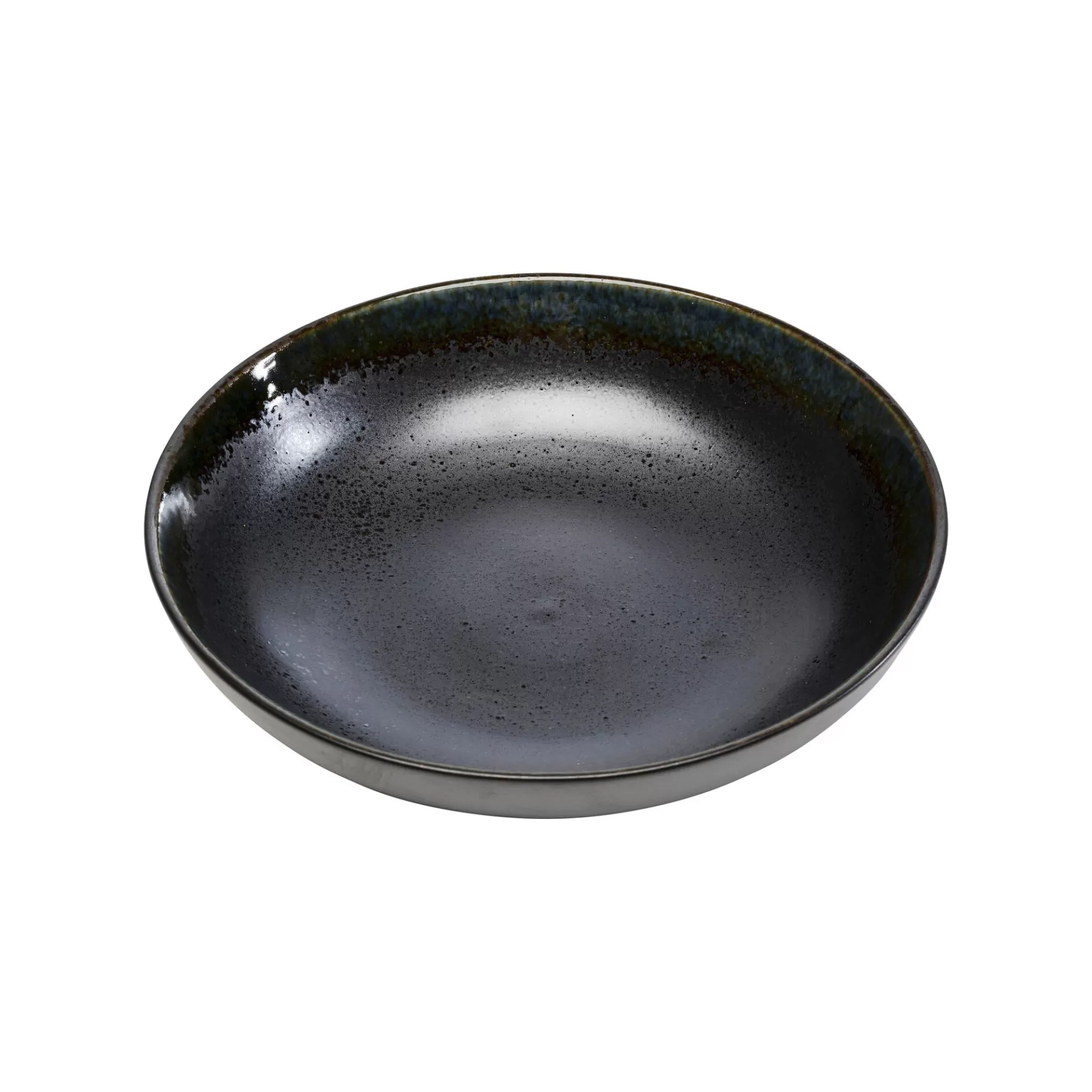 Clearance Assiettes Creuses Kassandra Noires 23cm Set De 4   Vaisselle