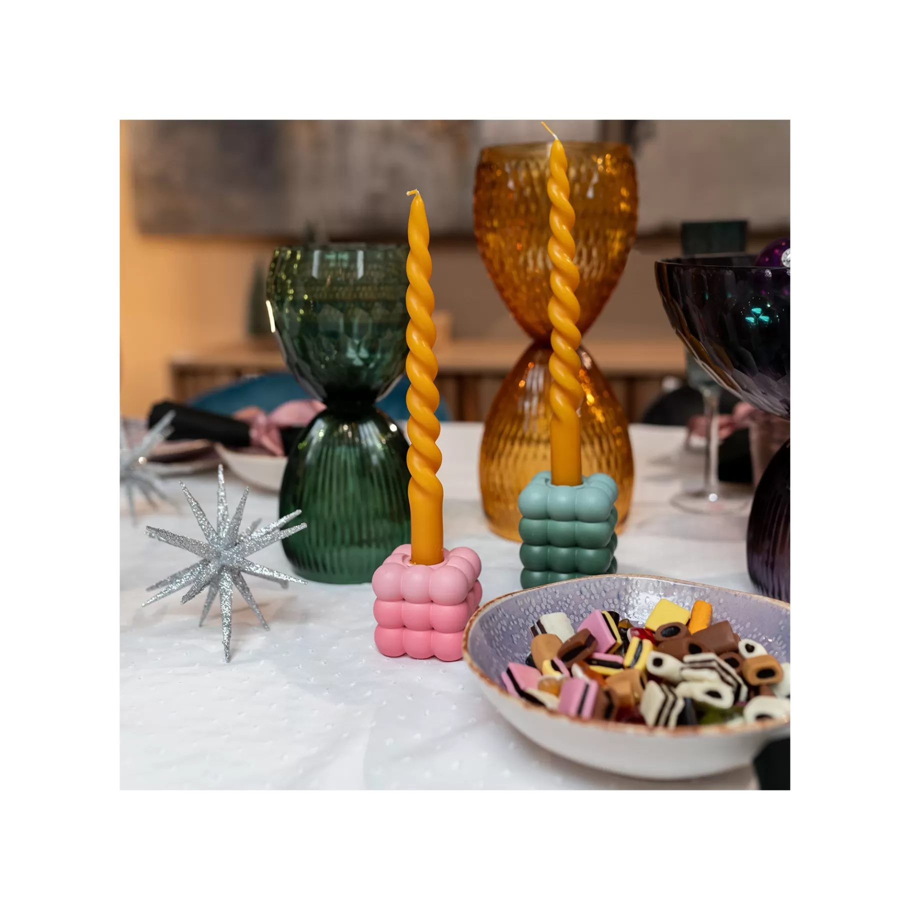 Flash Sale Assiettes Creuses Shirley Violettes 20cm Set De 4   Vaisselle