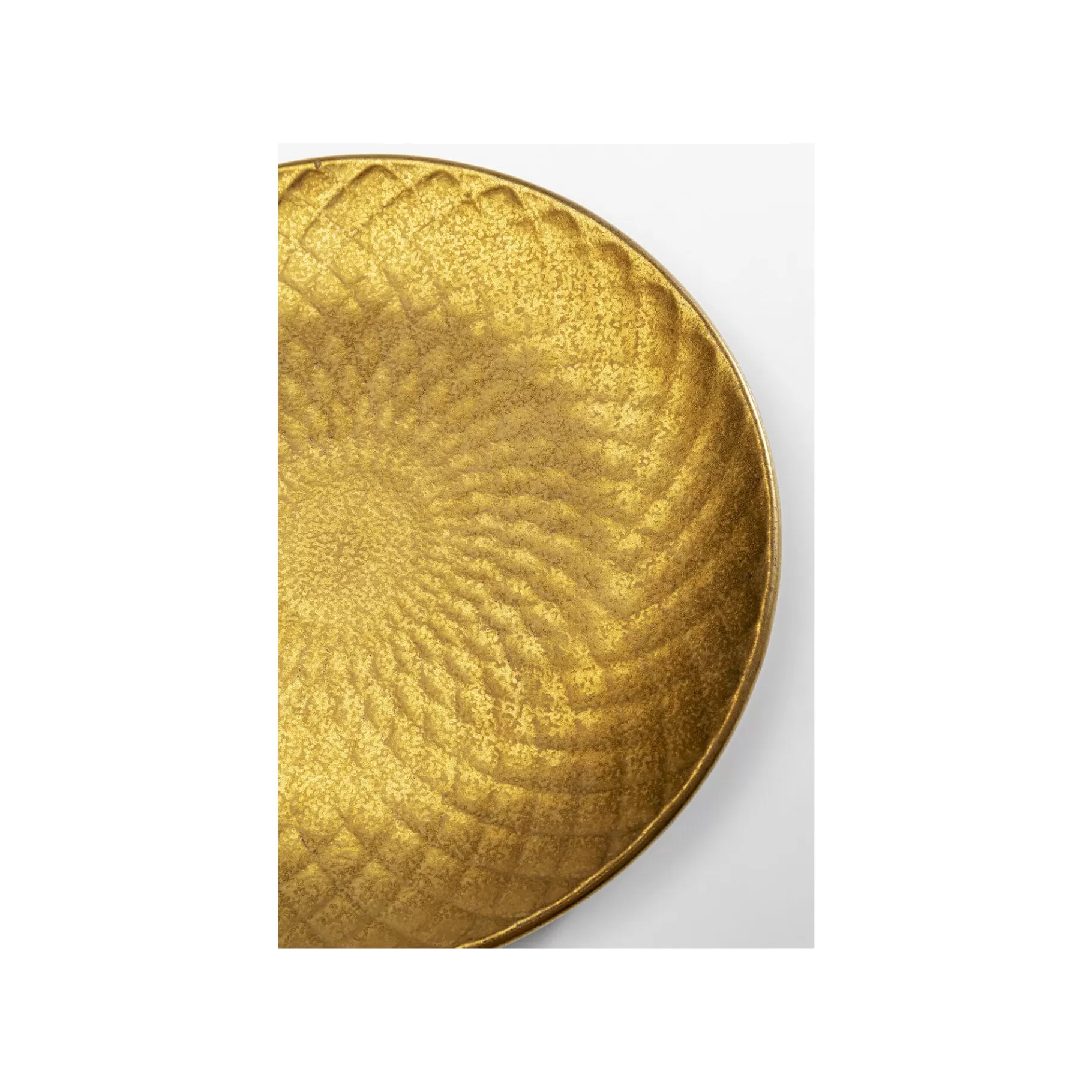 Outlet Assiettes Diva Dorées 20cm Set De 4   Vaisselle