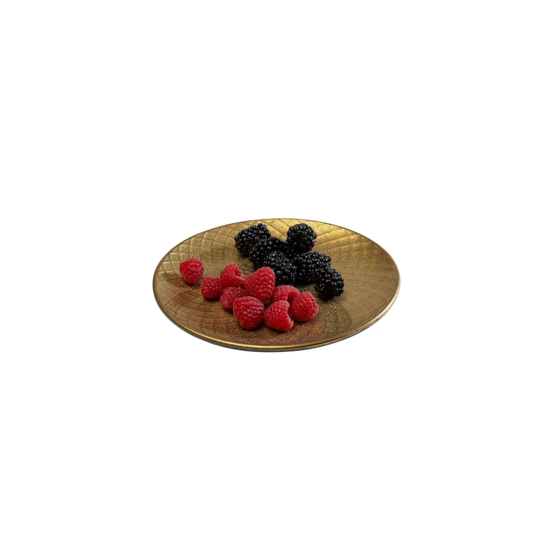 Outlet Assiettes Diva Dorées 20cm Set De 4   Vaisselle