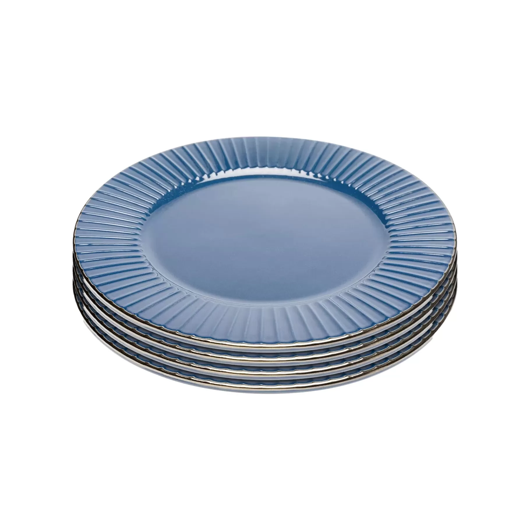 Fashion Assiettes Muse Bleues 27cm Set De 4   Vaisselle
