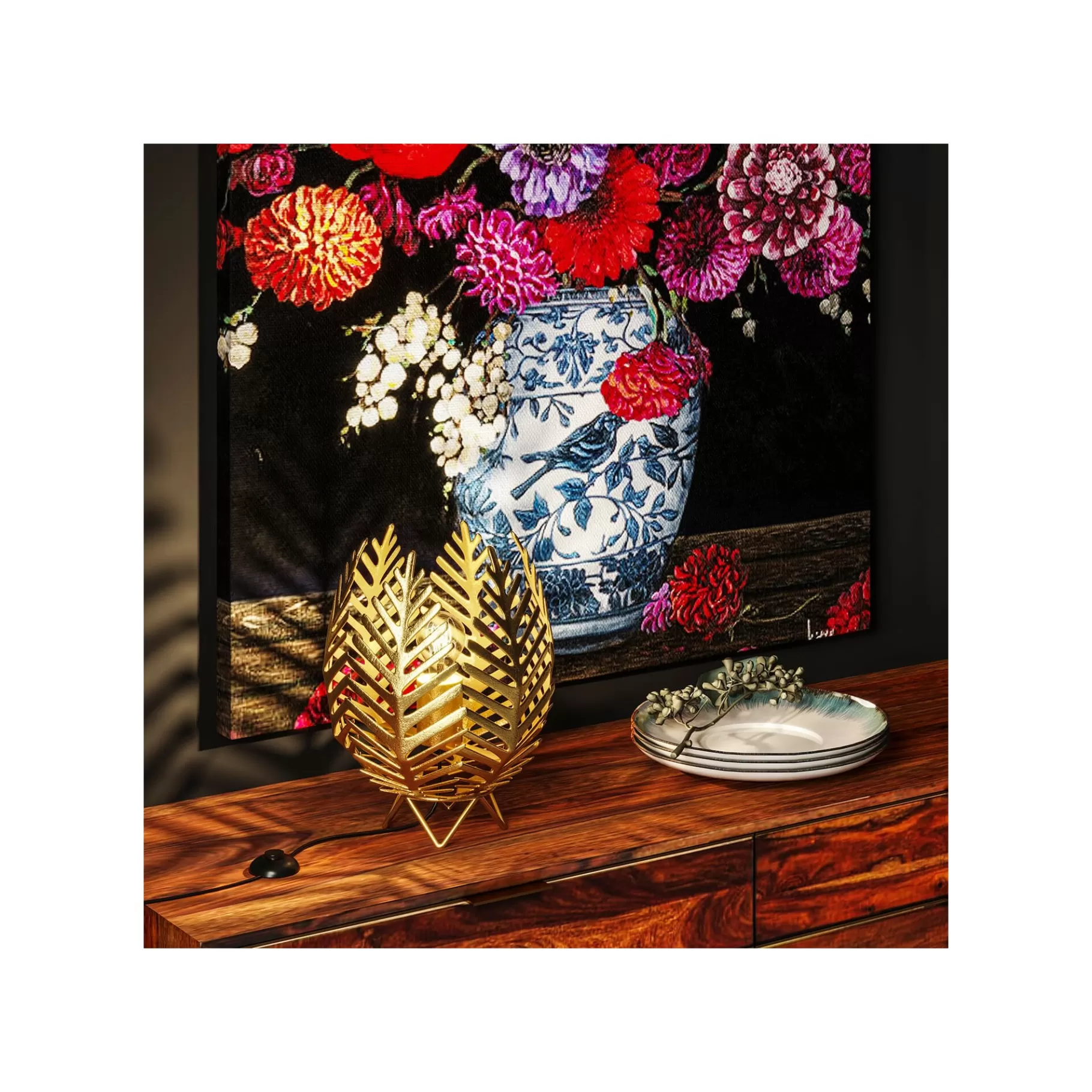 Discount Assiettes Organic Bleues 26cm Set De 4   Vaisselle