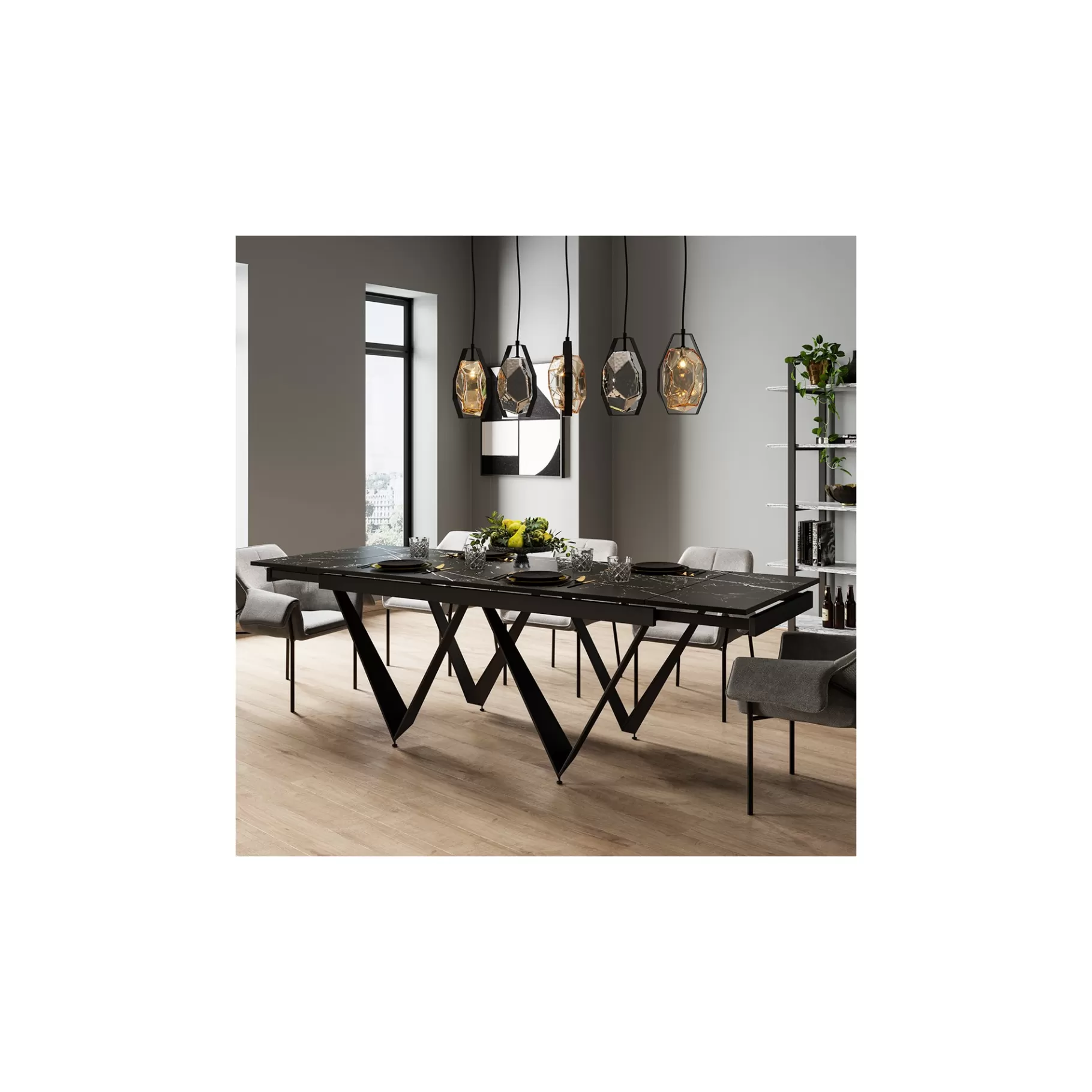 Cheap Assiettes Organic Noires 20cm Set De 4   Vaisselle