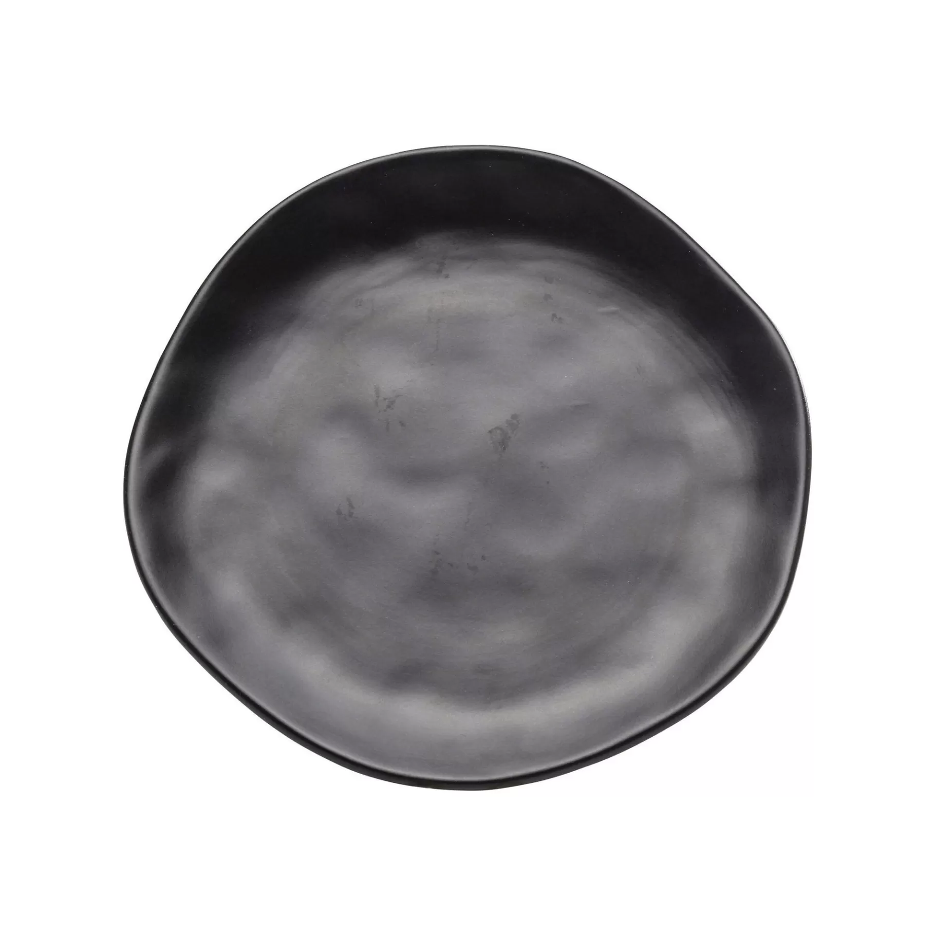 Store Assiettes Organic Noires 26cm Set De 4    Vaisselle