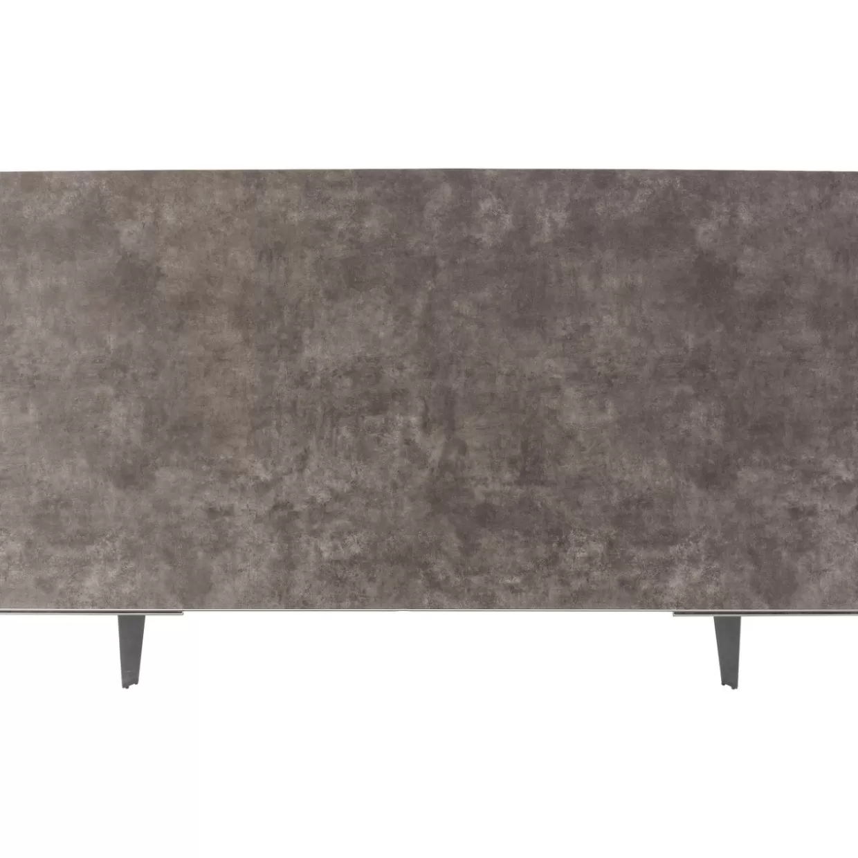 Tavolo estraibile design Amsterdam in tonalità scura - KARE Design con dimensioni generose 200 cm (espansione 45+45) x 100 cm