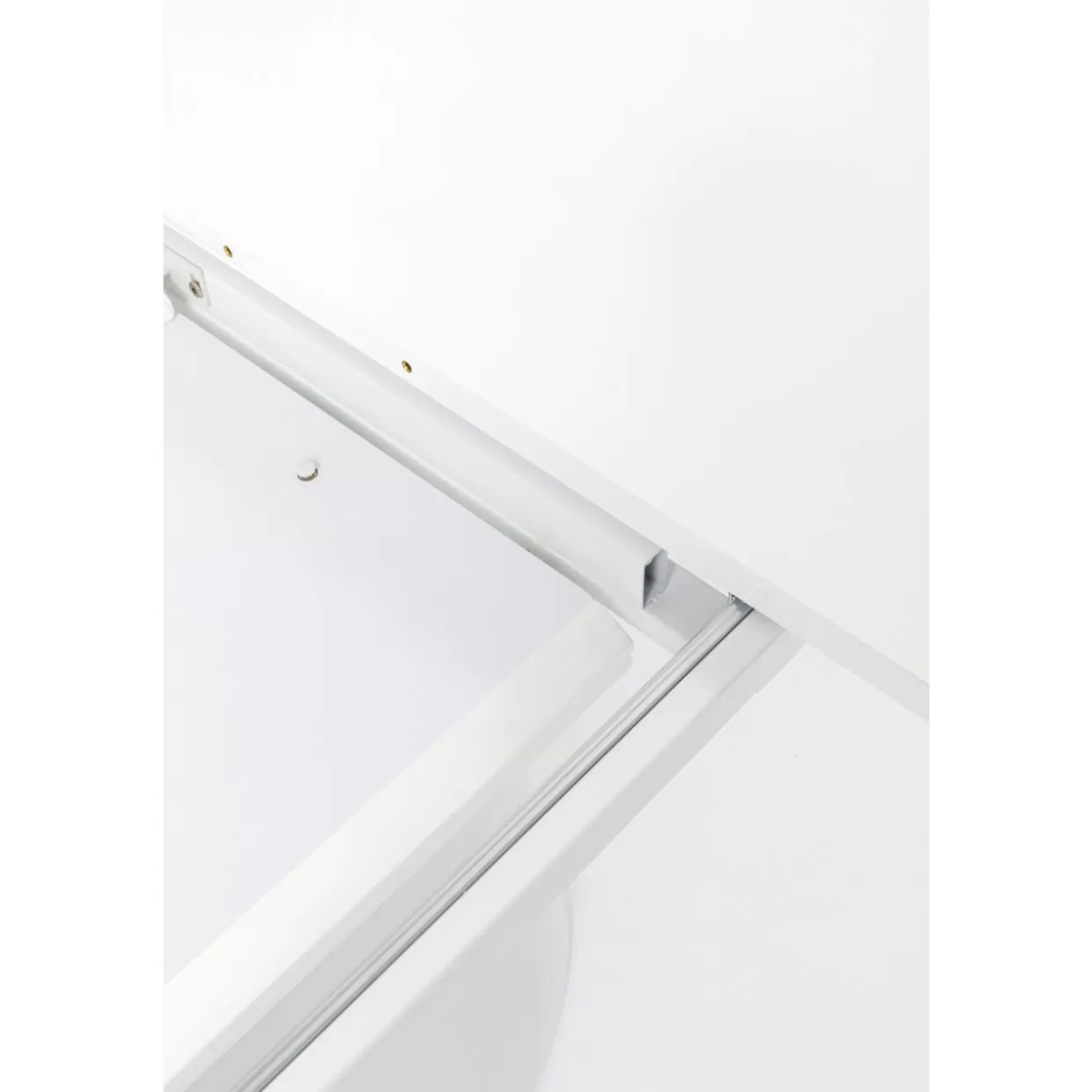 Tavolo Estraibile Moderno Benvenuto KARE Design in Bianco, Dimensioni Regolabili 200-250x110 cm - Per Pranzi Comodi e Intrattenimento