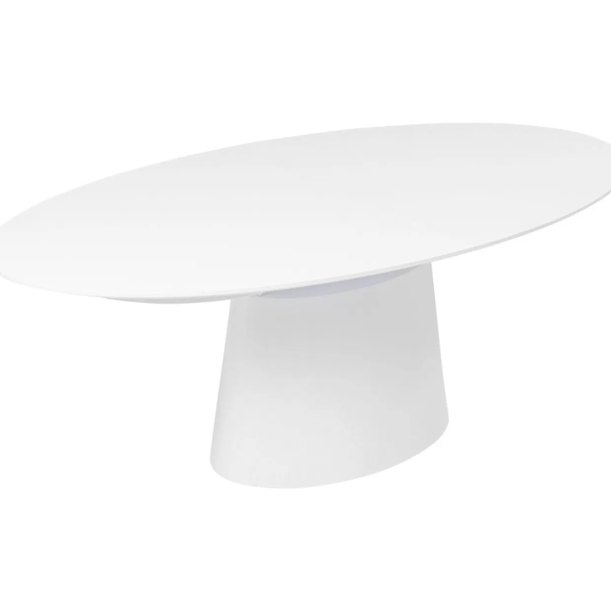 Tavolo Estraibile Moderno Benvenuto KARE Design in Bianco, Dimensioni Regolabili 200-250x110 cm - Per Pranzi Comodi e Intrattenimento