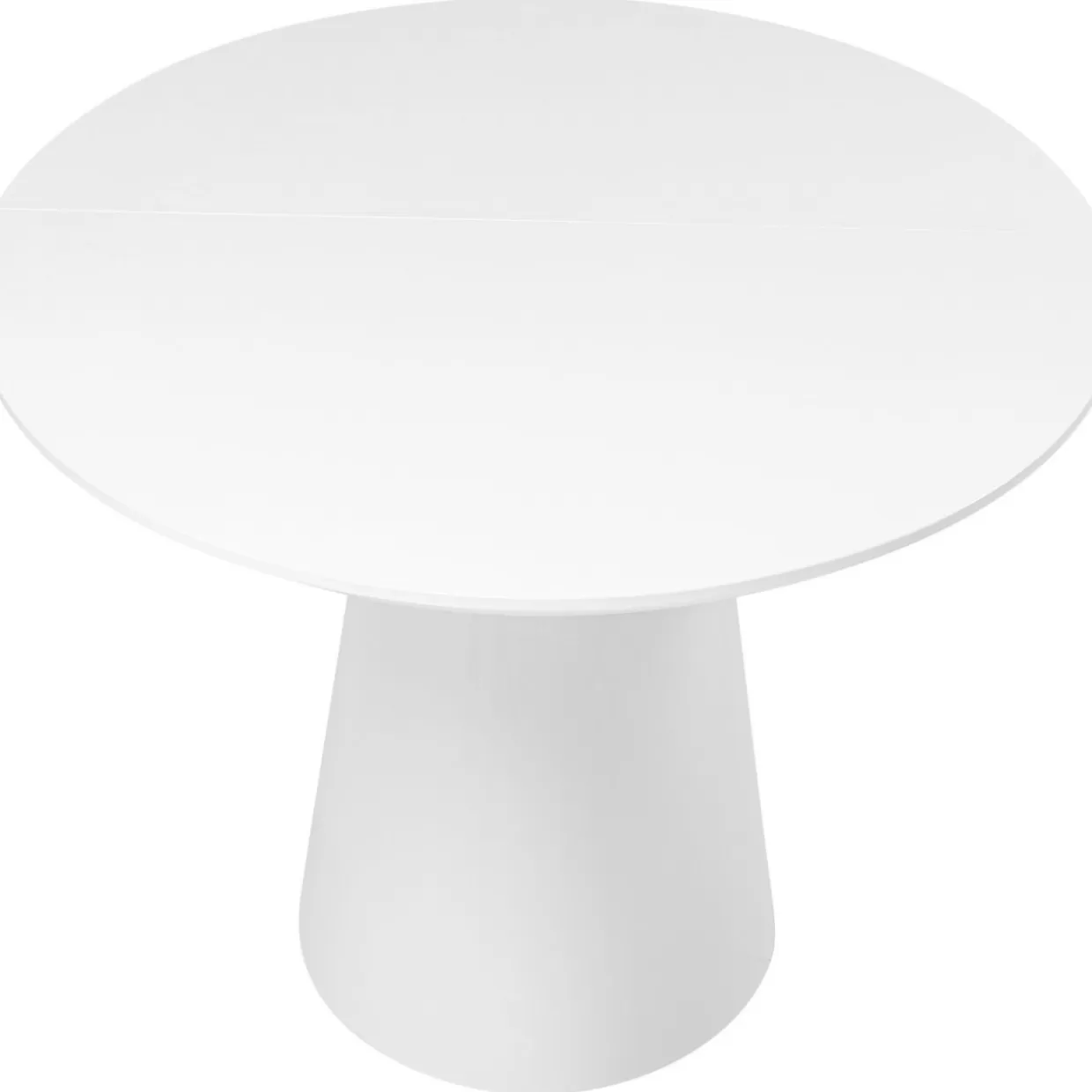 Tavolo Estraibile Moderno Benvenuto KARE Design in Bianco, Dimensioni Regolabili 200-250x110 cm - Per Pranzi Comodi e Intrattenimento