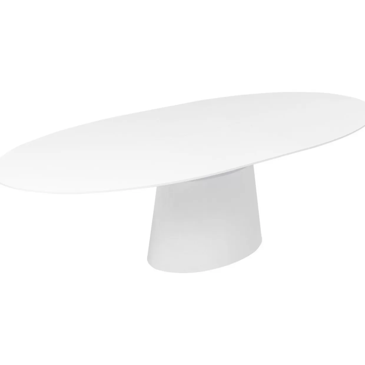 Tavolo Estraibile Moderno Benvenuto KARE Design in Bianco, Dimensioni Regolabili 200-250x110 cm - Per Pranzi Comodi e Intrattenimento