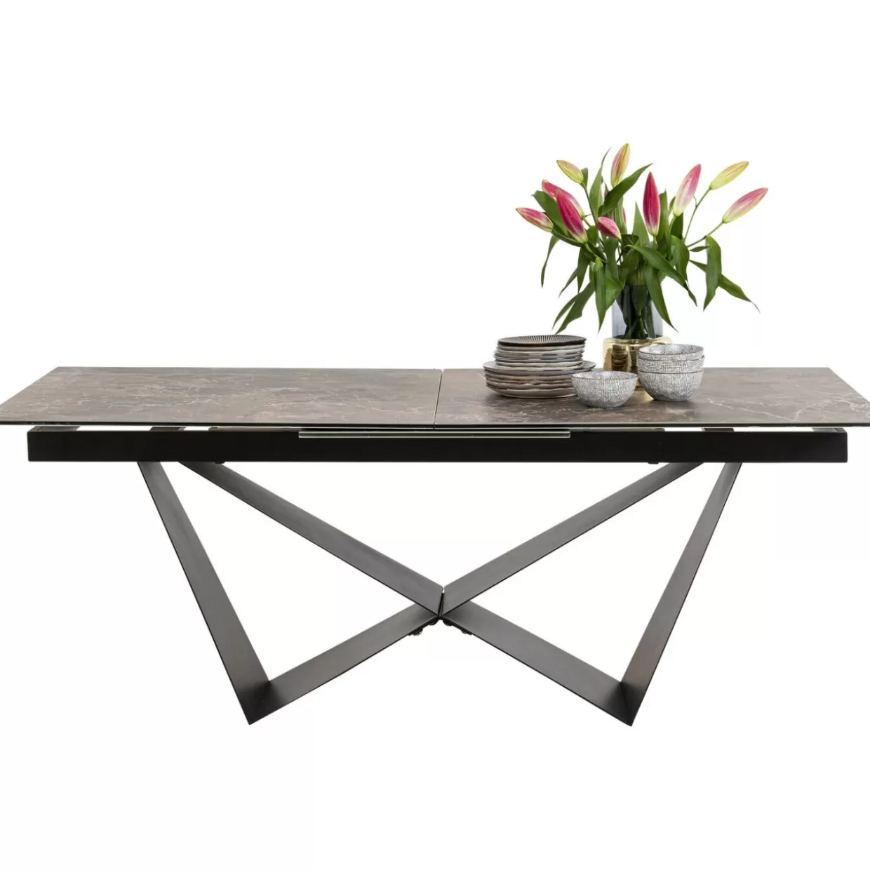 Tavolo Estensibile Connesso KARE Design | Elegante e Funzionale, Larghezza Regolabile da 200 a 260 cm x 100 cm