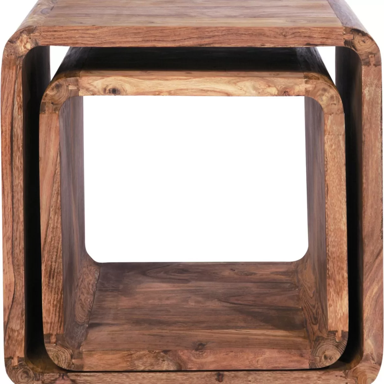 KARE Design - Scaffale Elegante Cuben Square, Design Moderno con Finiture Autentiche (Set di 2 Pezzi)