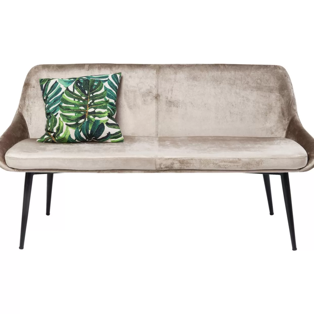 KARE Design - Panca East Side Moderna, Elegante Panchina da Esterno con Struttura Resistente, 154 cm