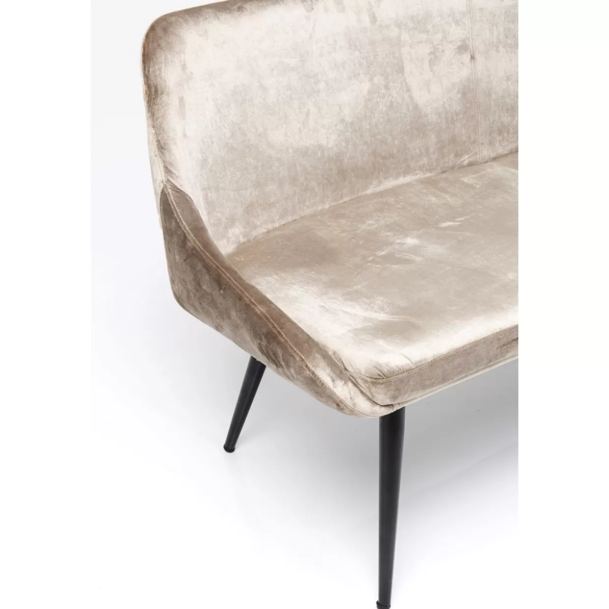KARE Design - Panca East Side Moderna, Elegante Panchina da Esterno con Struttura Resistente, 154 cm