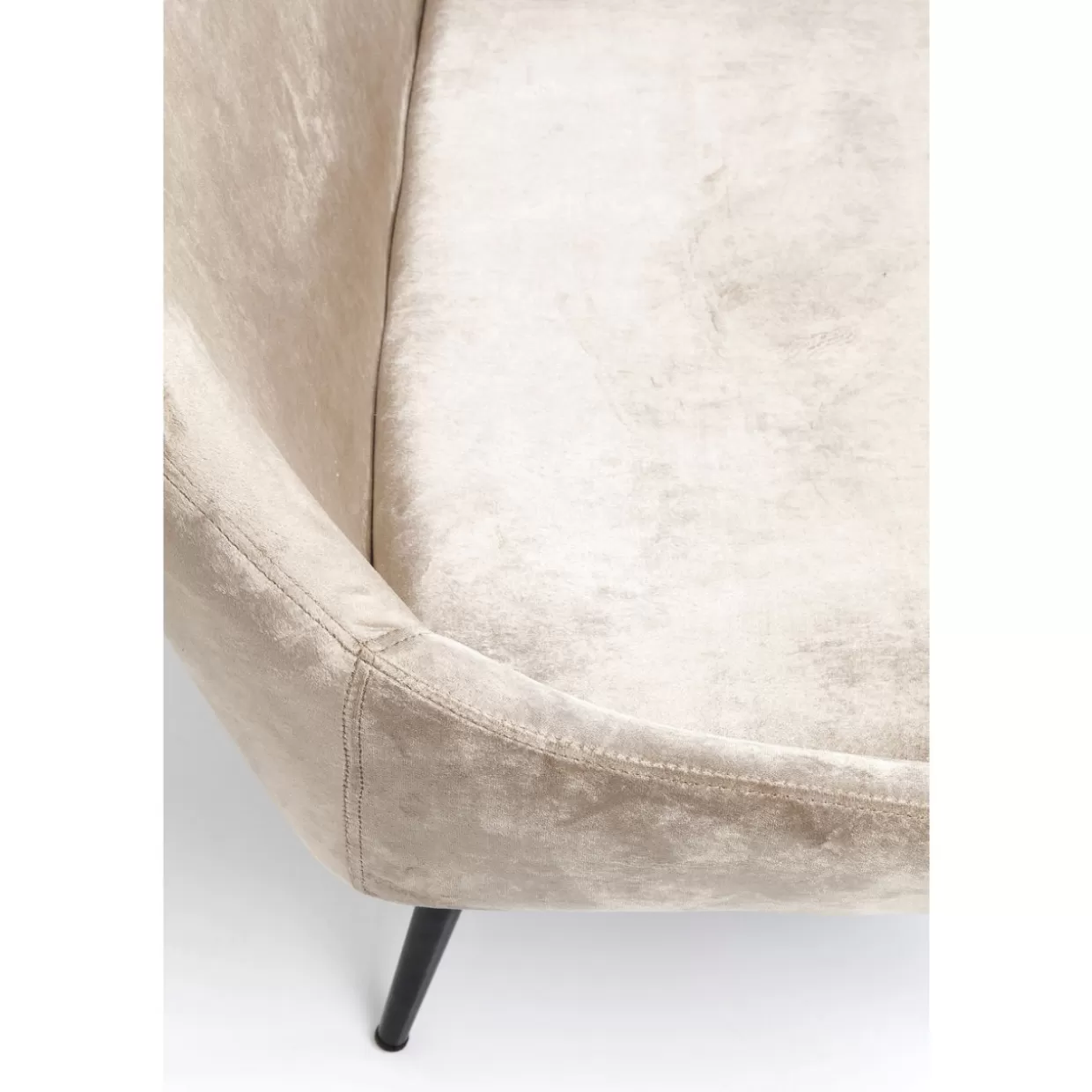 KARE Design - Panca East Side Moderna, Elegante Panchina da Esterno con Struttura Resistente, 154 cm