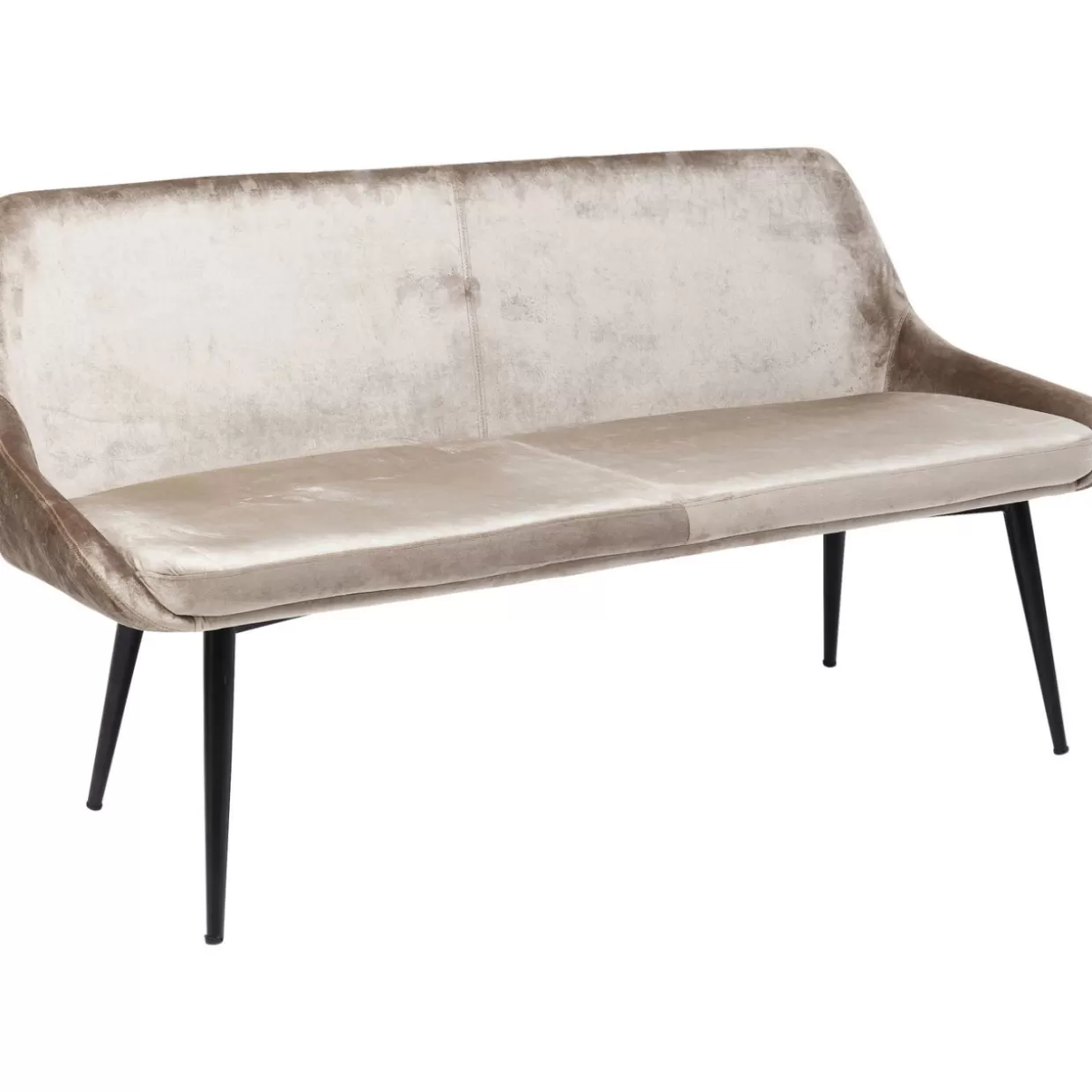 KARE Design - Panca East Side Moderna, Elegante Panchina da Esterno con Struttura Resistente, 154 cm