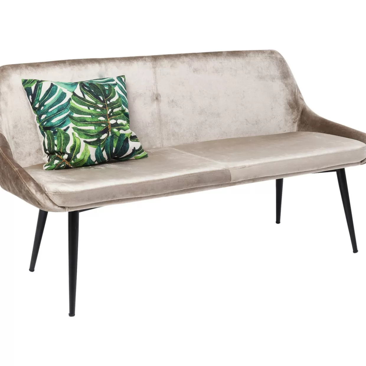 KARE Design - Panca East Side Moderna, Elegante Panchina da Esterno con Struttura Resistente, 154 cm