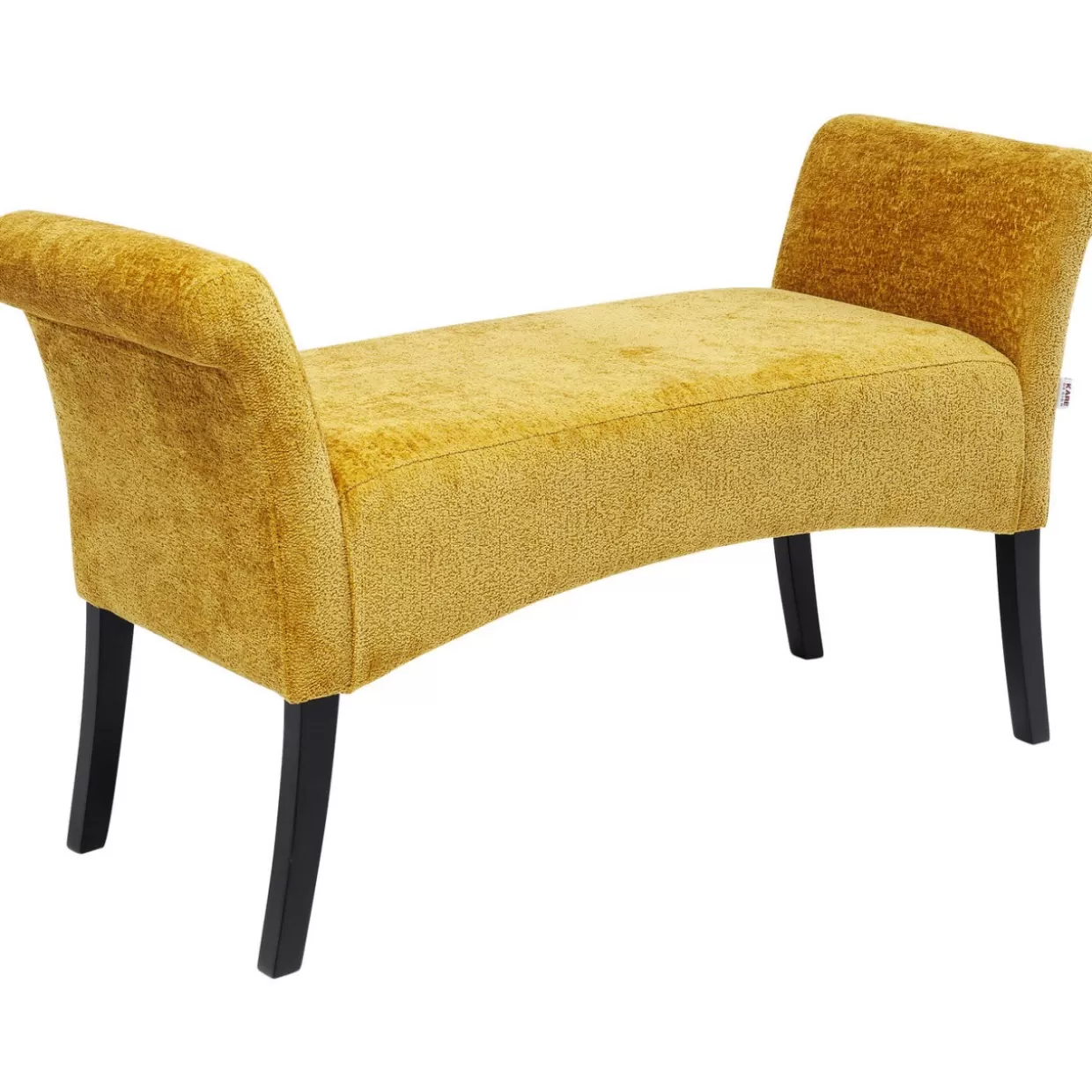 Panche Accoglienti KARE Design | Linea Motley Hugs in Tonalità Giallo Vivace per Interni Moderni