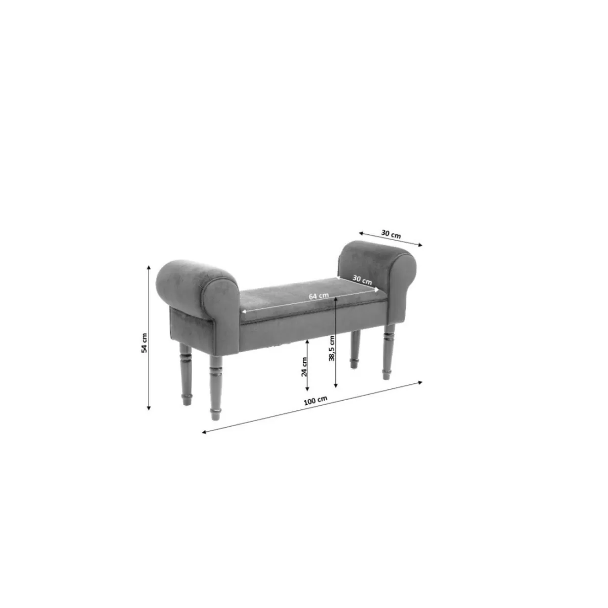 Panche Design KARE | Modello Wing Rose con dettagli floreali per esterni