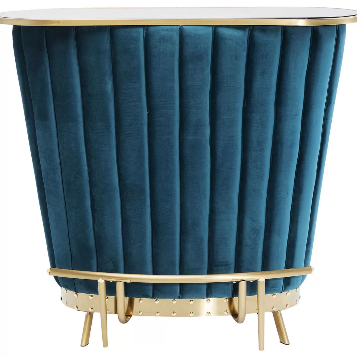 Bar Elegante per Aperitivi Dorati - Collezione Design KARE