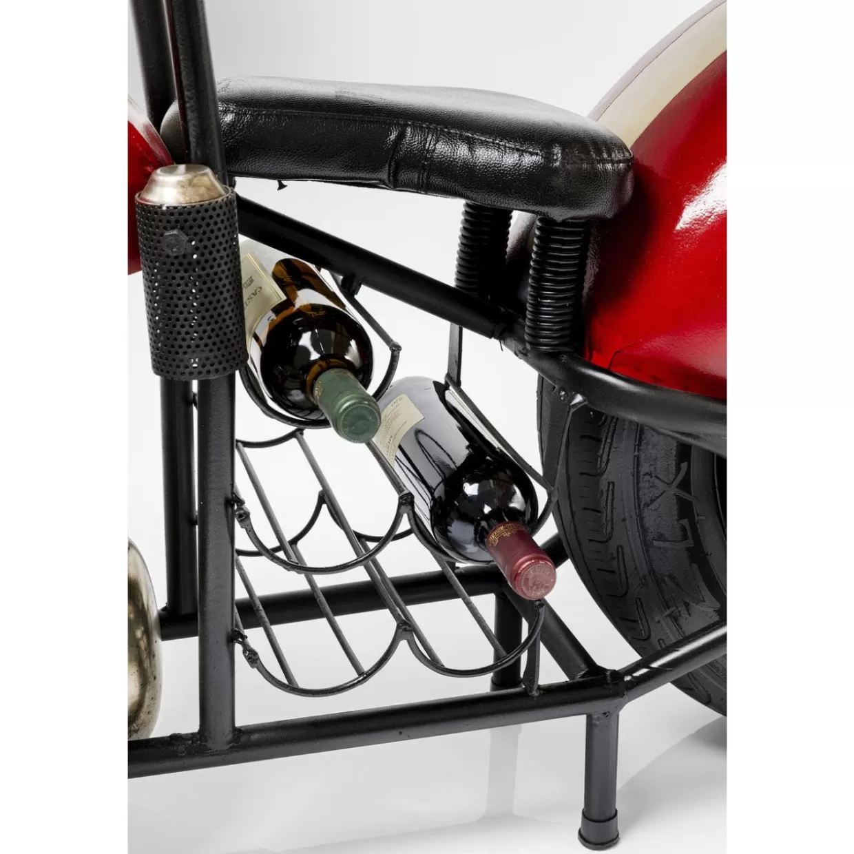 Lounge Iconico KARE - Bancone Bar con Design Futurista Stile Moto 

（：，