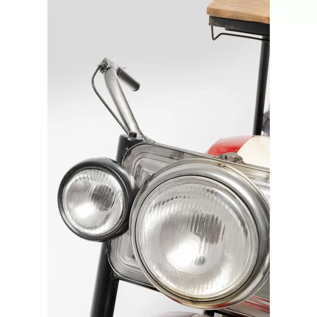 Lounge Iconico KARE - Bancone Bar con Design Futurista Stile Moto 

（：，