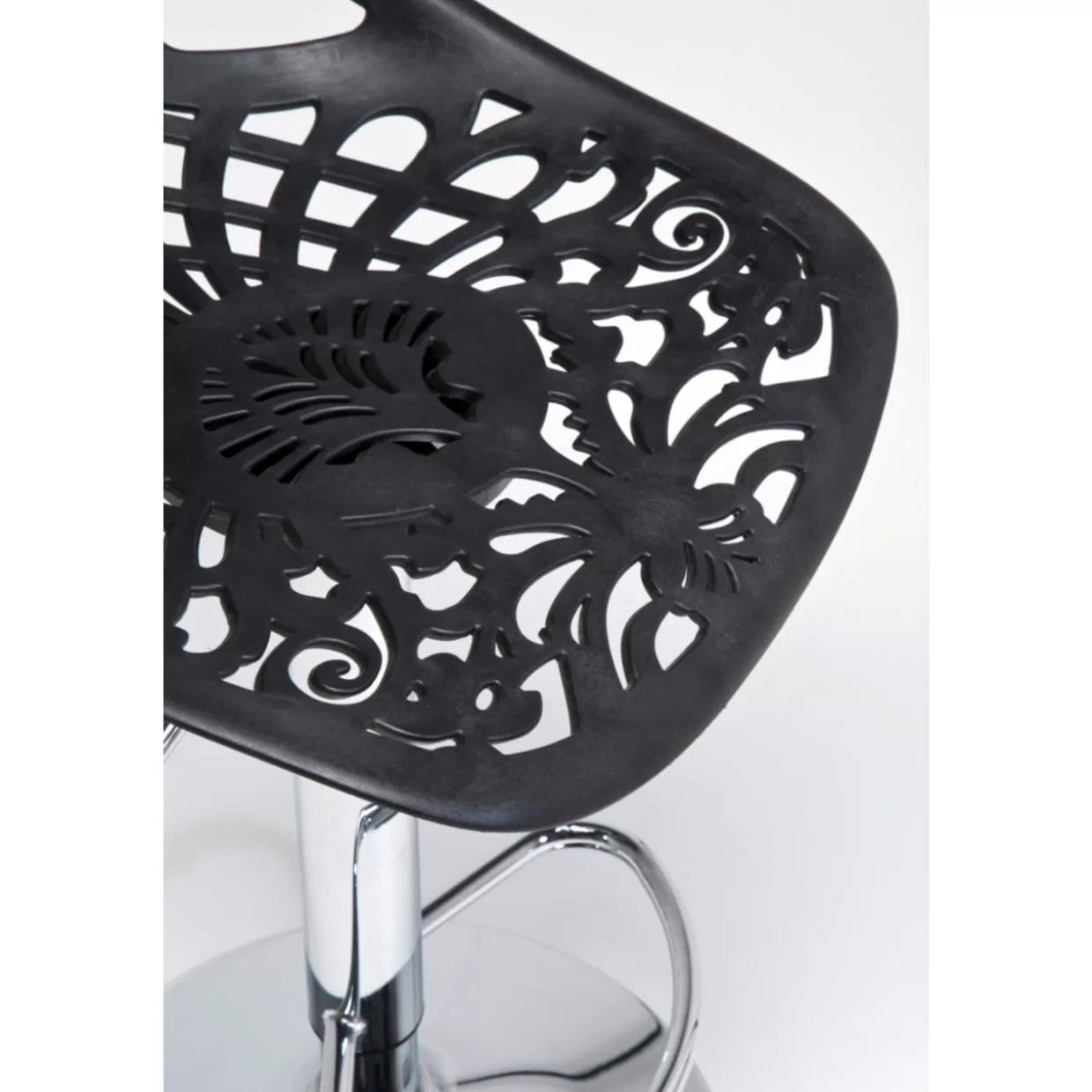 Panche e sgabelli bar KARE Design - Motivo elegante in nero per interni moderni