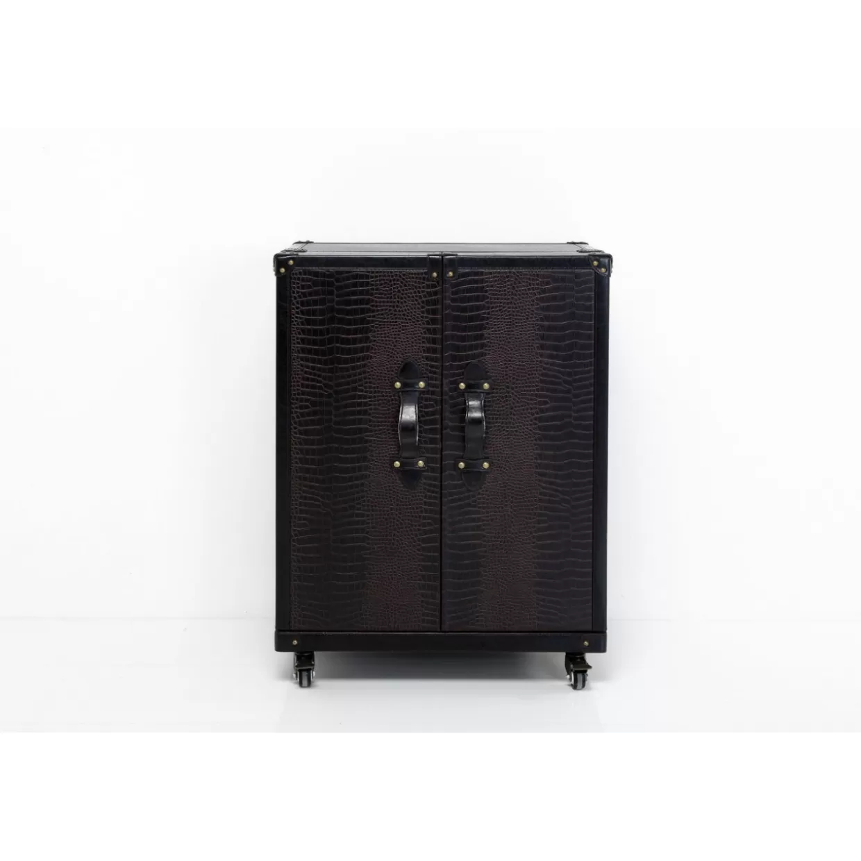 KARE Design - Credenza Bar Globetrotter con Stile Unico, Formato Medio per Appassionati di Viaggi

(