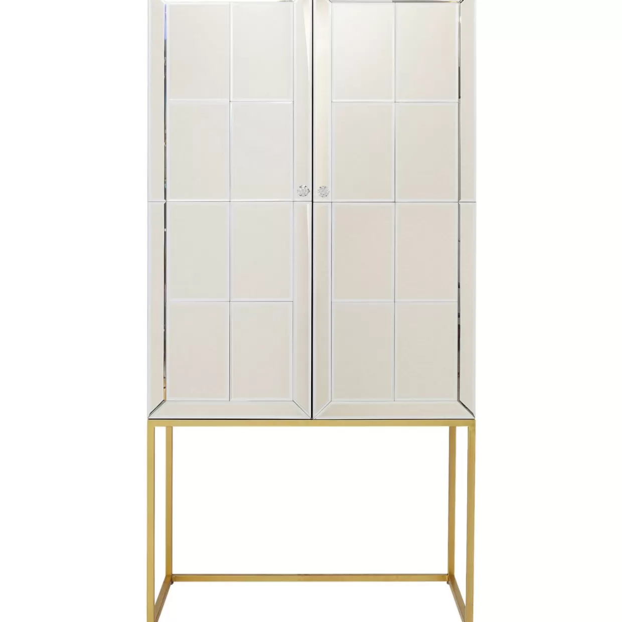 KARE Design Bar - Credenza Elegante in Tonalità Champagne con Rifiniture di Lusso