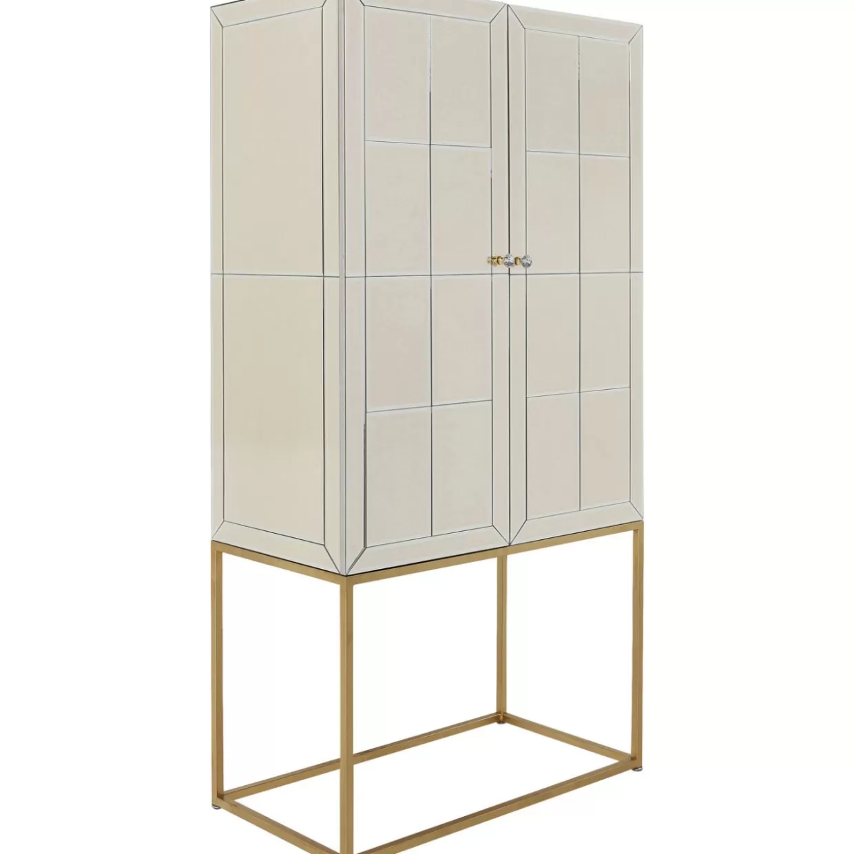 KARE Design Bar - Credenza Elegante in Tonalità Champagne con Rifiniture di Lusso