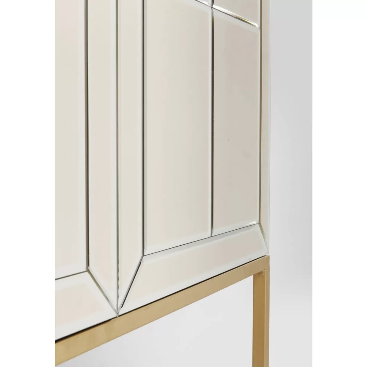 KARE Design Bar - Credenza Elegante in Tonalità Champagne con Rifiniture di Lusso