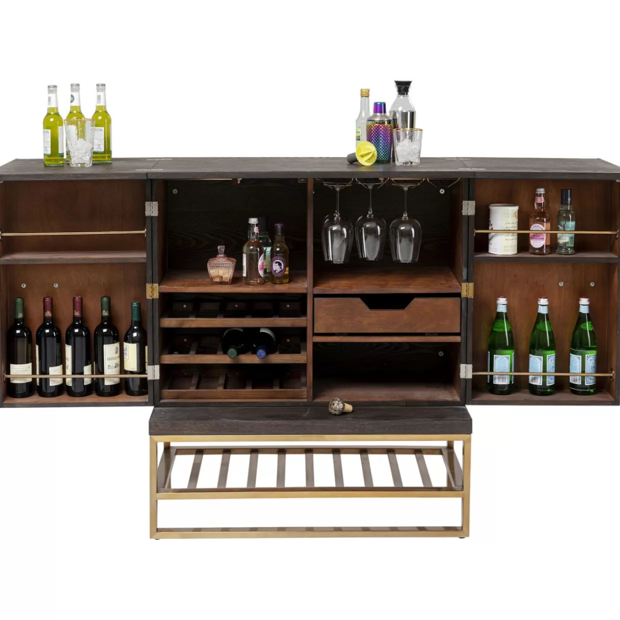 Credenza bar moderna Osaka con design elegante, 107x92 cm - KARE Design Collection