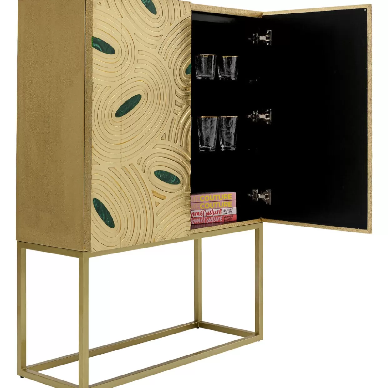KARE Design - Credenza Bar Saragossa, Mobile Moderno con Design Elegante 100x140 cm