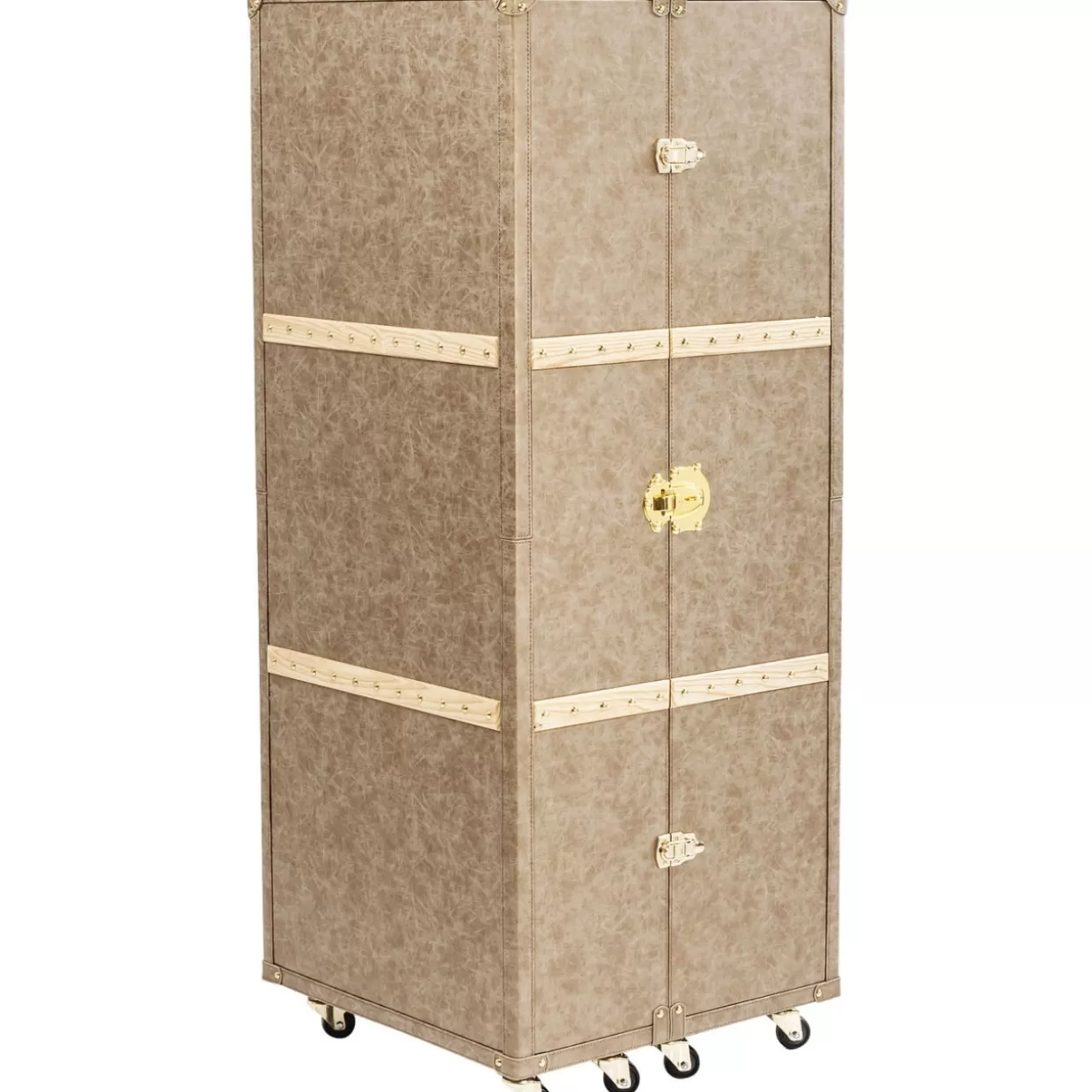 Credenza Bar Stile California con Ruote - Design Funzionale KARE