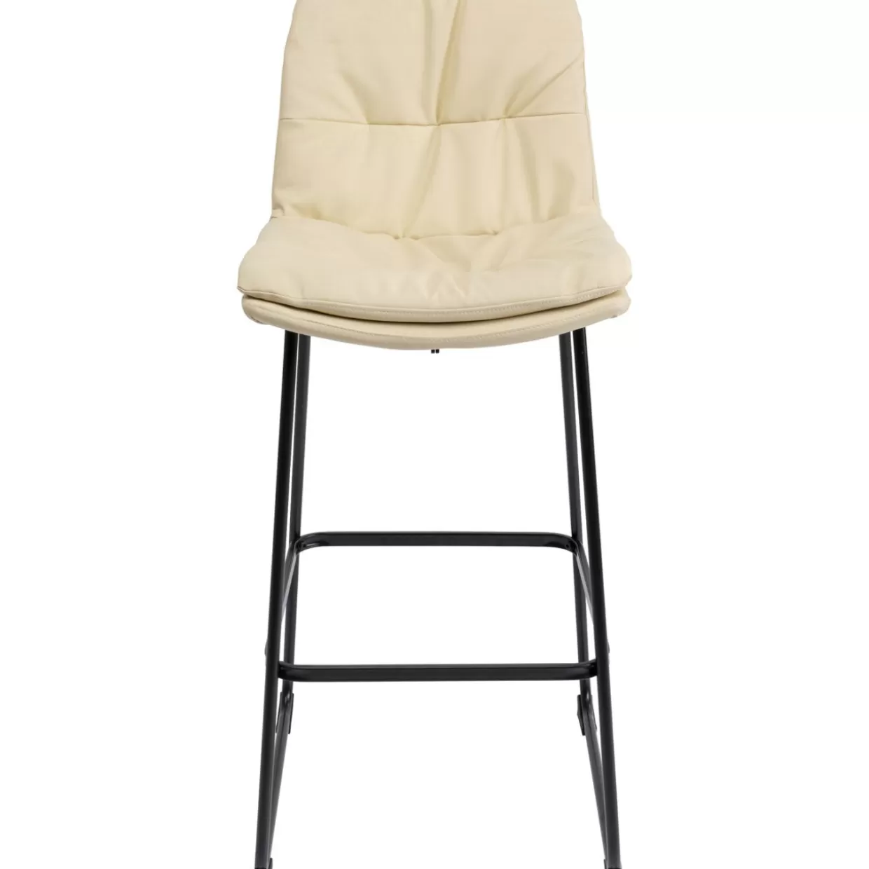 Sgabello bar Daria in crema 75cm - Panche moderne Design KARE per arredo contemporaneo