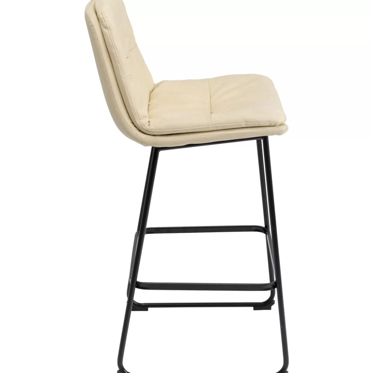 Sgabello bar Daria in crema 75cm - Panche moderne Design KARE per arredo contemporaneo
