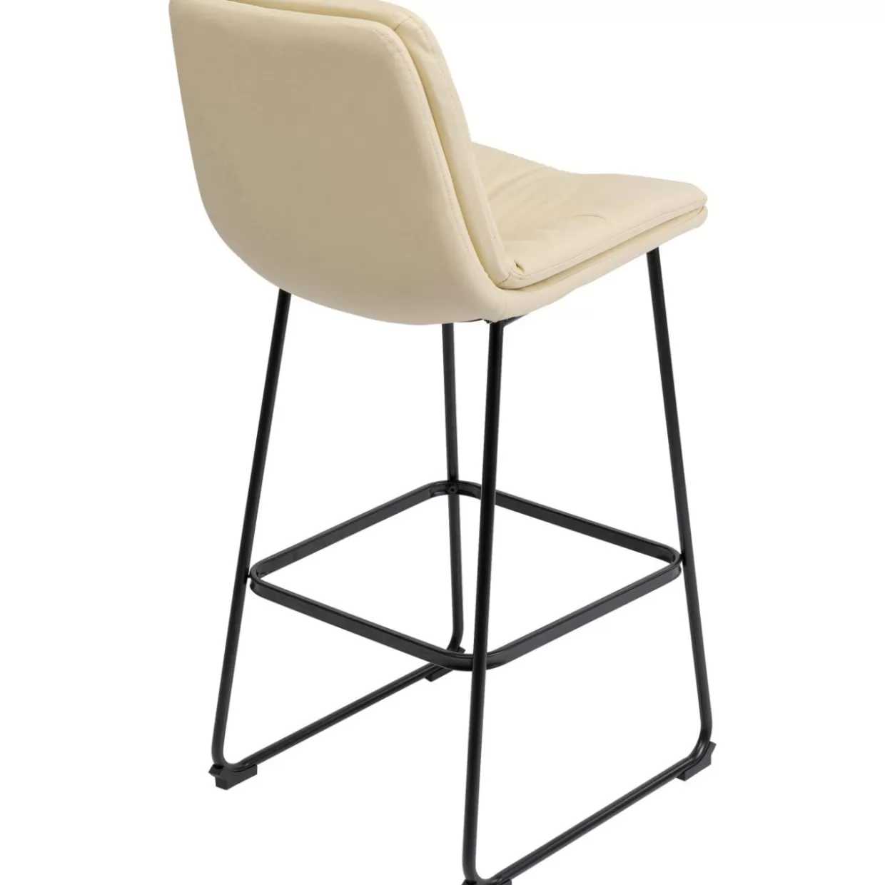 Sgabello bar Daria in crema 75cm - Panche moderne Design KARE per arredo contemporaneo