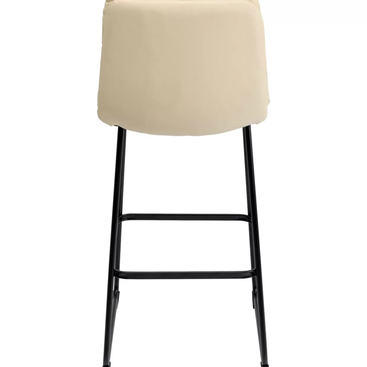 Sgabello bar Daria in crema 75cm - Panche moderne Design KARE per arredo contemporaneo