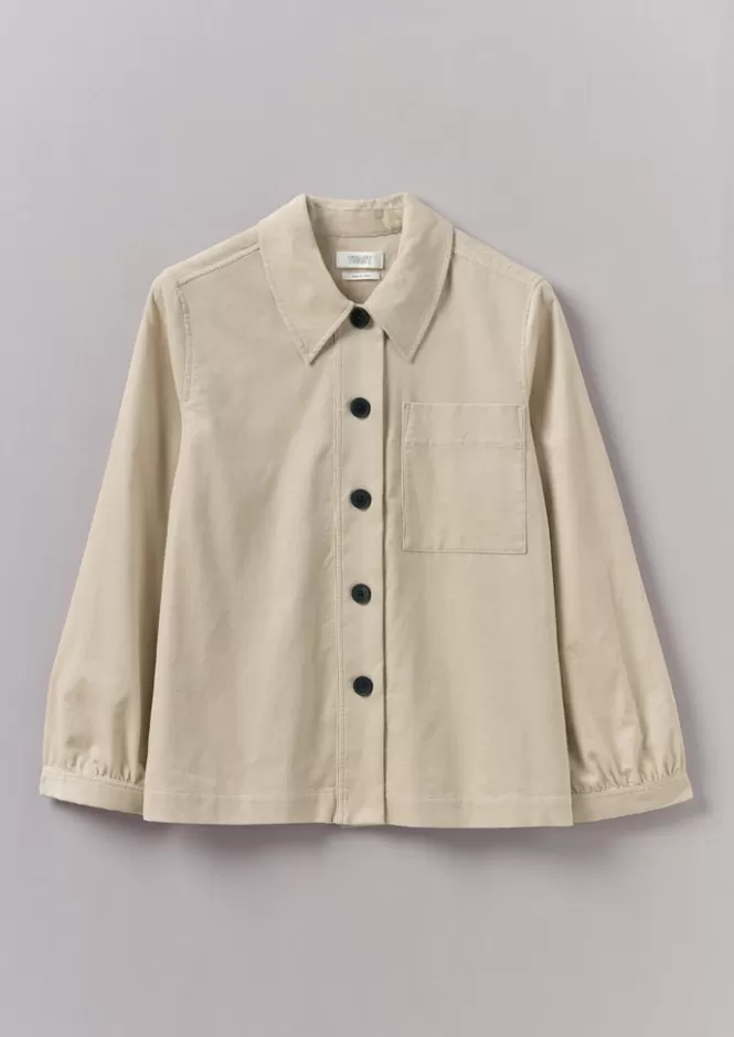 Shop Baya Patch Pocket Organic Cord Shirt Women Cord | Workwear