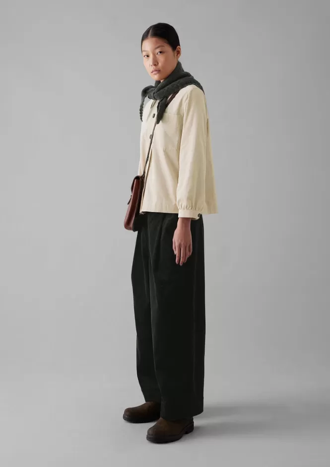 Shop Baya Patch Pocket Organic Cord Shirt Women Cord | Workwear